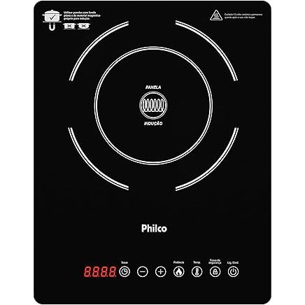 Cooktop de Indução Philco PCT12P 10 Níveis Bivolt