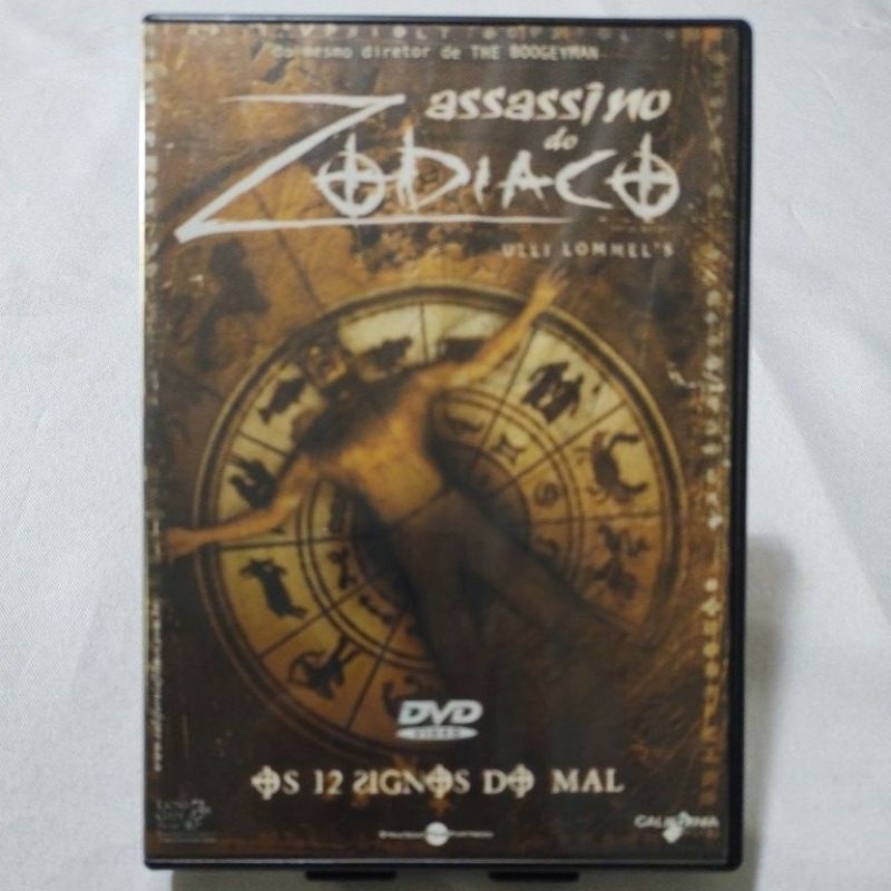DVD ASSASSINO DO ZODÍACO USADO DUBLADO ORIGINAL 53