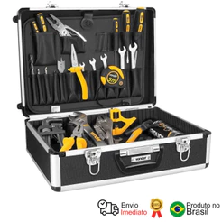 Maleta Ferramentas 455x330x152 Preta Mfv 931 Vonder