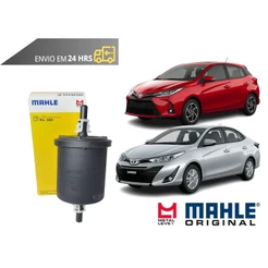 Filtro de Combustível Toyota Yaris todos de 2018 a 2024 Original Mahle Metal leve