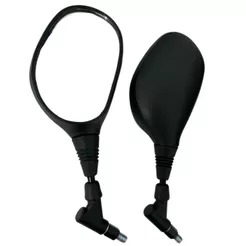Par De Retrovisor Modelo XT660 Haste Curta Universal Rosca Honda/Yamaha