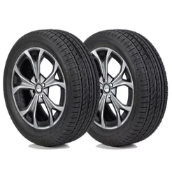 Kit 2 Pneus Remold 185/60 R15 Remold Am Plus Com Certificado Inmetro