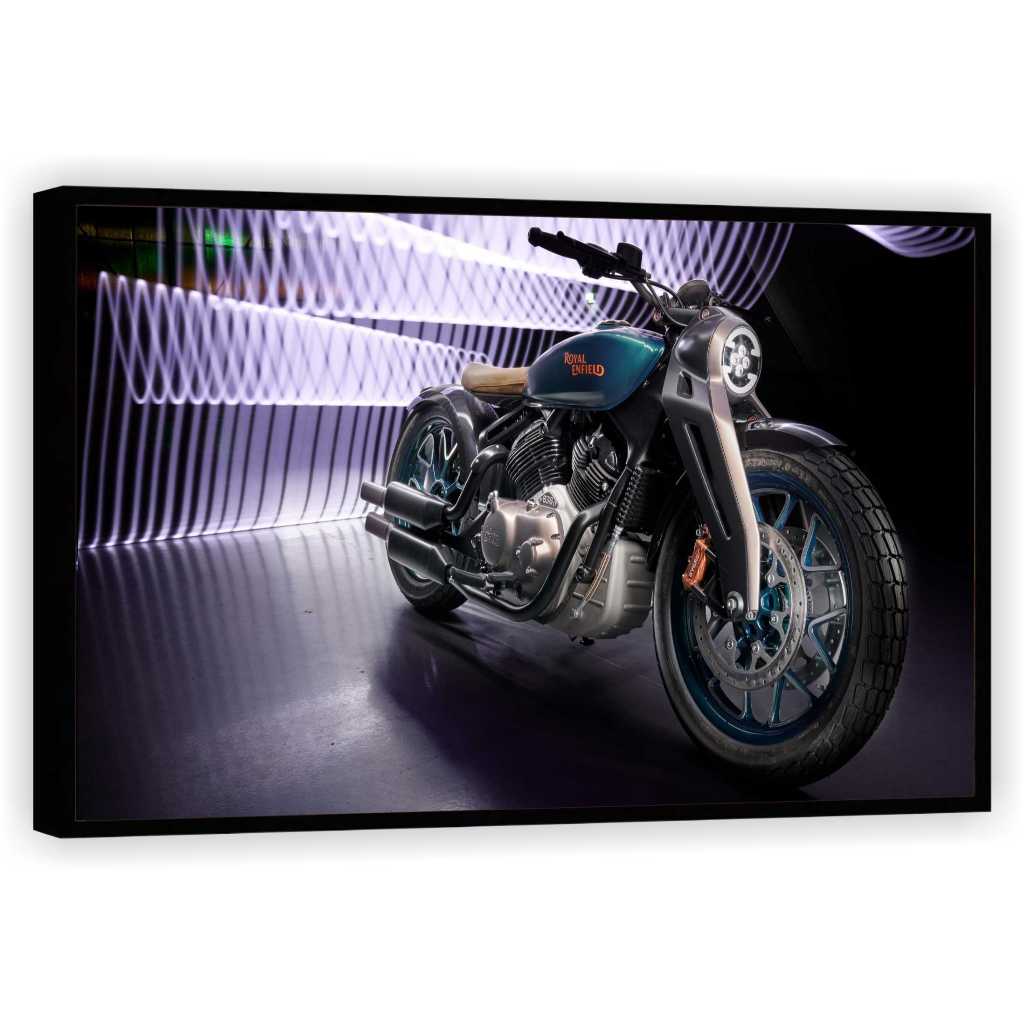 Quadro Decorativo Motocicletas Vintage Bar Churrasco Gourmet Área Decorações Tela Canvas Filete G2