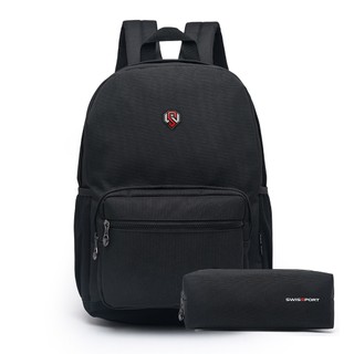Kit Mochila Escolar Com Estojo Reforçada Moderna Swissport em Oferta na Shopee