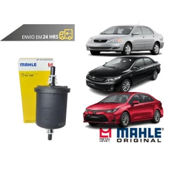 Filtro de Combustivel Corolla todos de 2007 a 2024 Original Mahle Metal Leve