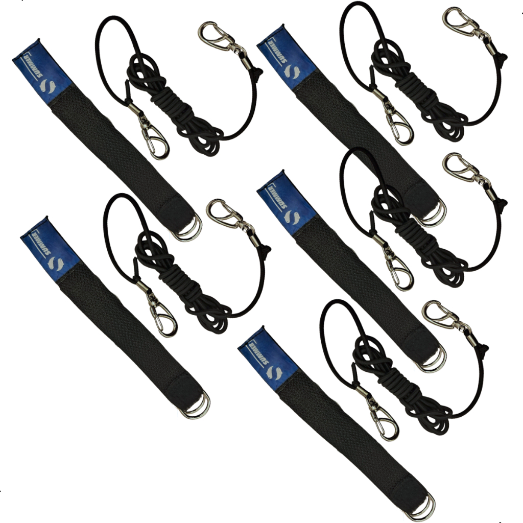 Kit 5 Cordão Salva Vara Summer Segurança Trava Vara 1,50m em Oferta na Shopee