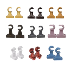 Kit Suporte P/ Varão De Cortina 19mm | Várias Cores Reibraz