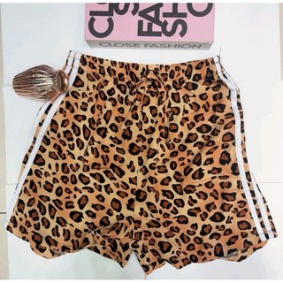 shorts Onça listra lateral tamanho único viscose