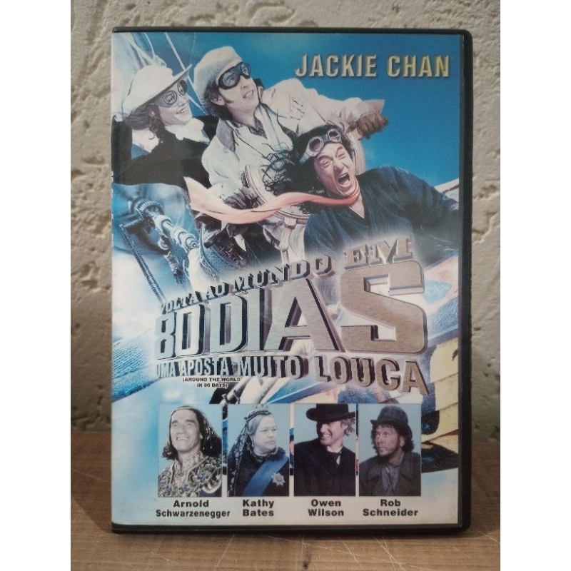 dvd Volta ao Mundo em 80 Dias Uma Aposta Muito Louca.