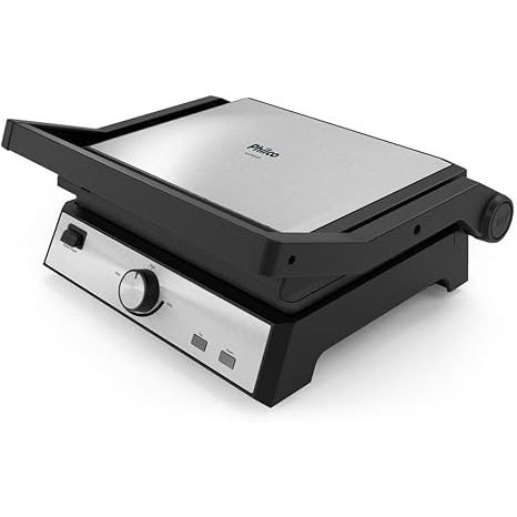 Grill Philco 2 Em 1 Chapa Com Abertura 180° Pgr50a 220v