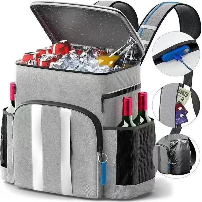 Mochila Térmica Cerveja Cooler Bag Freezer 20l Armazenamento de Alimentos