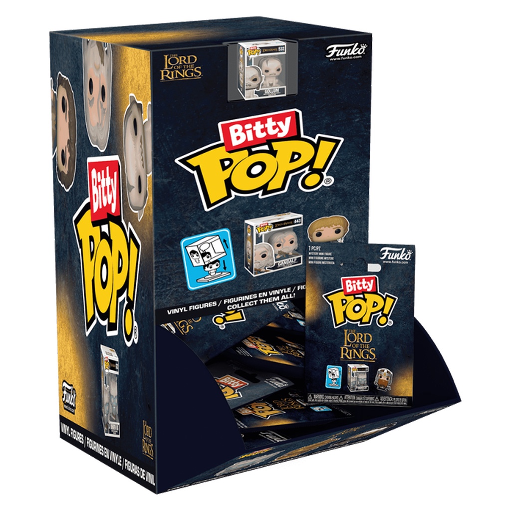 FUNKO MYSTERY MINIS LORD OF THE LORD OF THE RINGS 76399/83422 em Oferta na Shopee