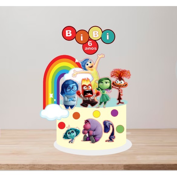 Topo de bolo divertidamente 2 personalizados com nome e idade mêsversário e aniversário festas topper