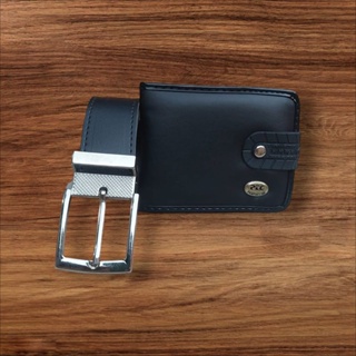 CINTO E CARTEIRA MASCULINA GRANDE DE FECHO DE BOTÃO em Oferta na Shopee