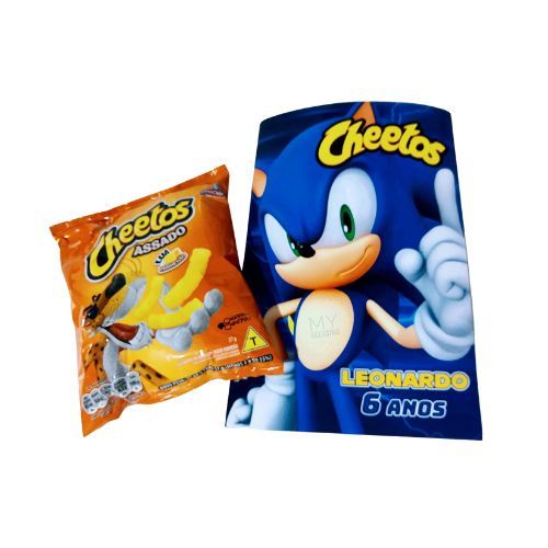 Embalagem personalizada para salgadinho festa eventos em Oferta na Shopee