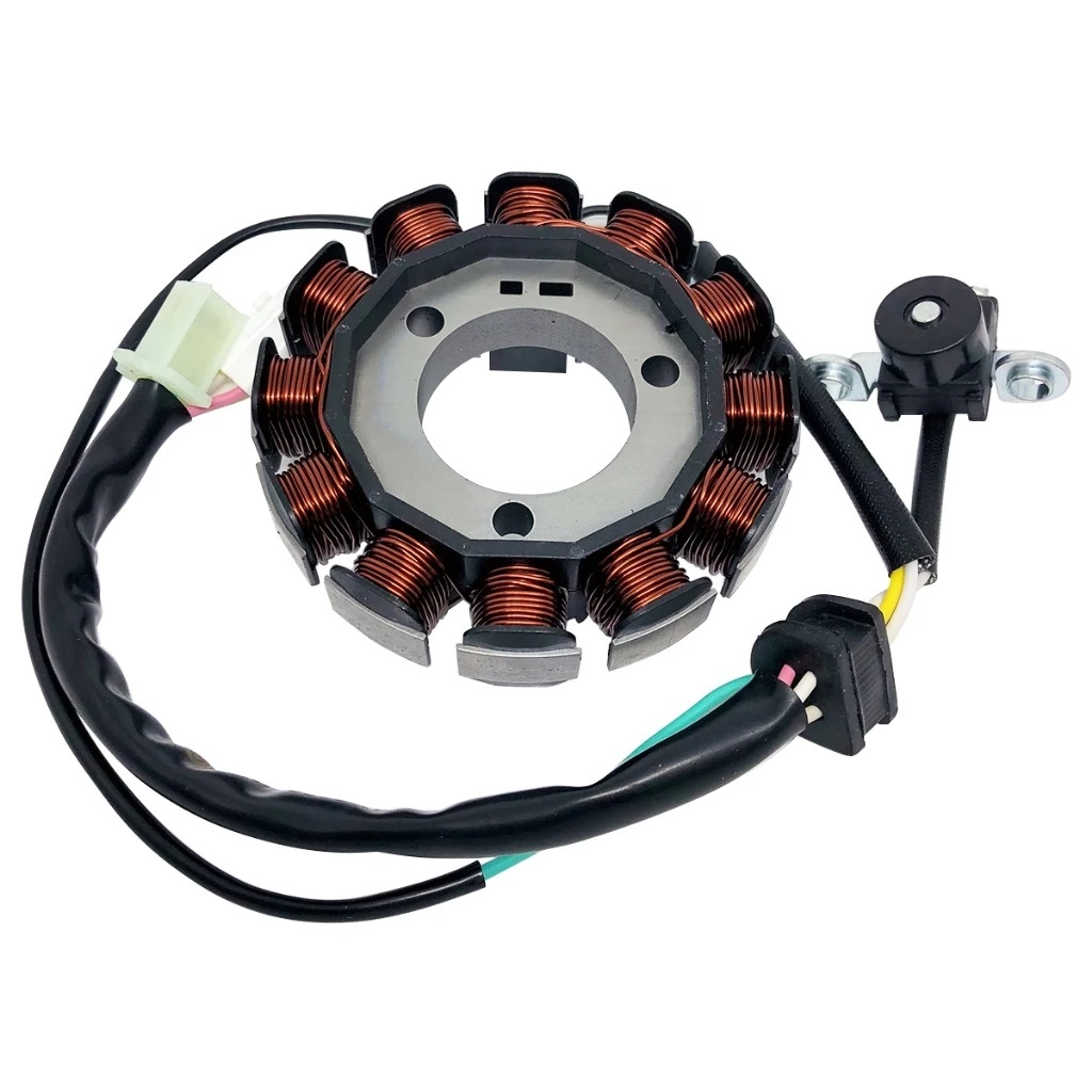 Estator Completo Yamaha FACTOR 125 2011 A 2013 Com Bobina De Pulso.