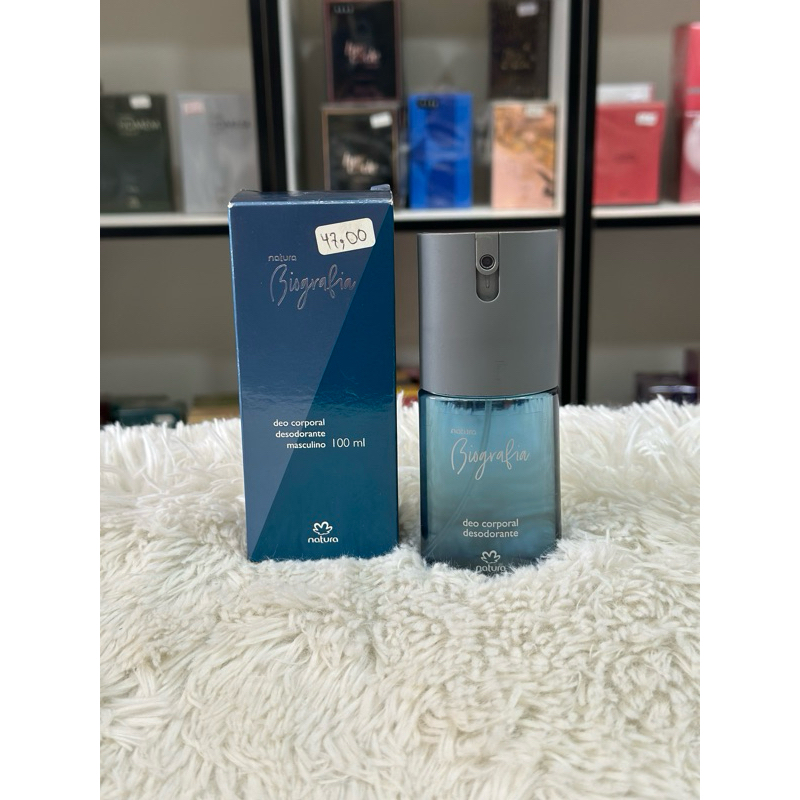 Desodorante Corporal Biografia Masculino