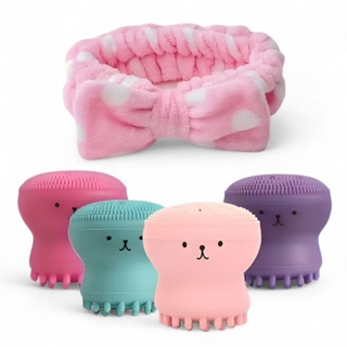 Kiit Faixa Blogueira Para Cabelo Com Laço + Esponja Polvo em Oferta na Shopee