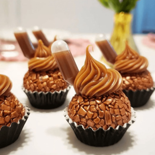 50~250 Ampolas Cilindro Saborizante Para Doces 1ml (Prime Chef)// em Oferta na Shopee