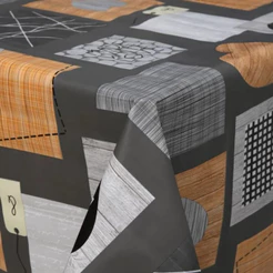 Metro Toalha de Mesa Carinho Love 137cm de Largura Kapazi