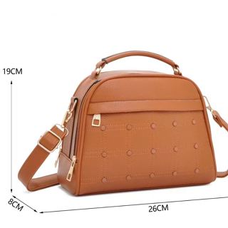 Bolsa transversal média feminina, pode ser usada como bolsa de mão ou transversal em Oferta na Shopee