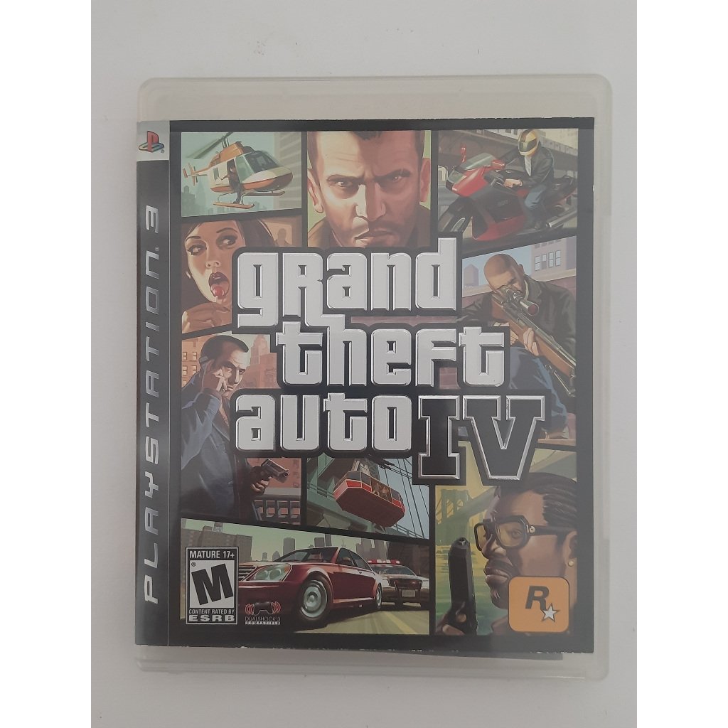 GTA 4 PS3 Jogo Original Em Disco