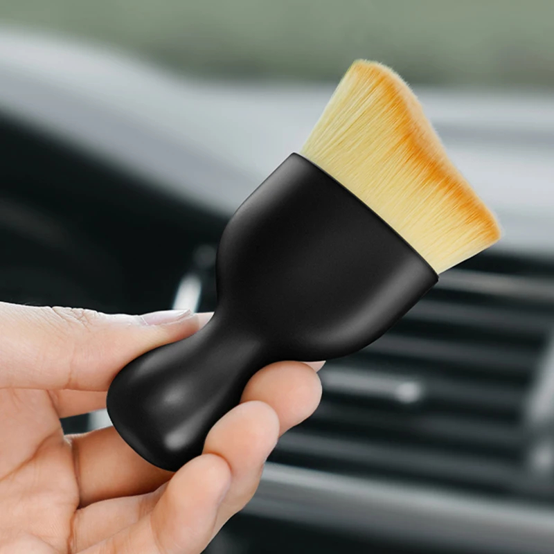 Escova de Limpeza Para Carro Pincel Para Remoção de Poeira Para Veículos Teclados Pincel Para Limpeza Veicular