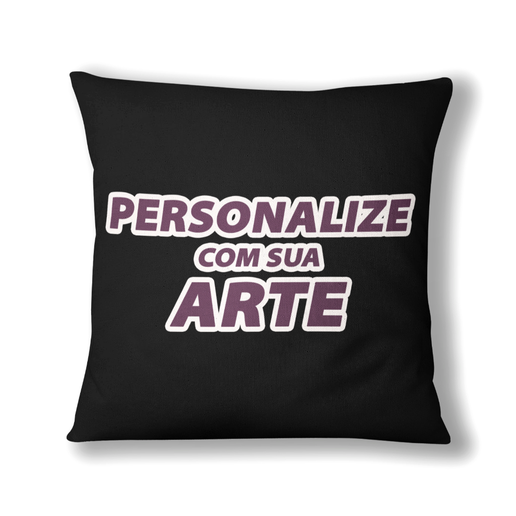 Almofada Personalizada Com Foto 40x40 Frente e Verso