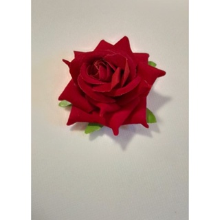 Flor/Rosa de cabelo/cigana/pombagira/umbanda/candomble/com presilha em Oferta na Shopee