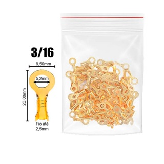 Terminal Olhal 3/16 5mm em Oferta na Shopee
