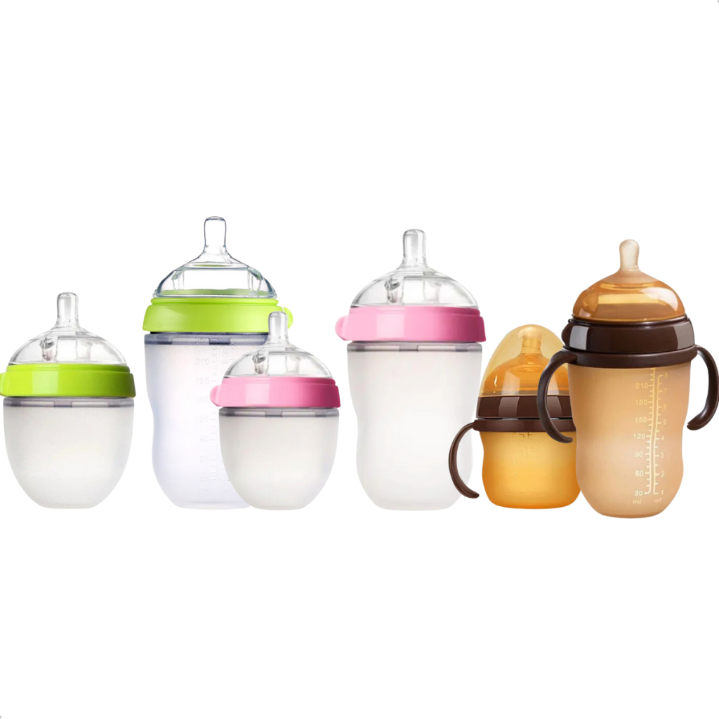 Mamadeira de Silicone para Transição com Imitação de Peito Materno Bico Macio Imita Peito em Oferta na Shopee