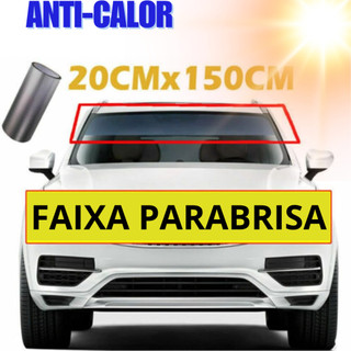 KIT Película Protetora Solar Parabrisa Quebra Sol Carro Caminhão Evita Isolamento Térmico