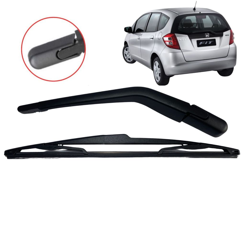 BRACO LIMPADOR TRASEIRO E PALHETA HONDA FIT 2009 2010 2011 2012 2013 2014 TOP