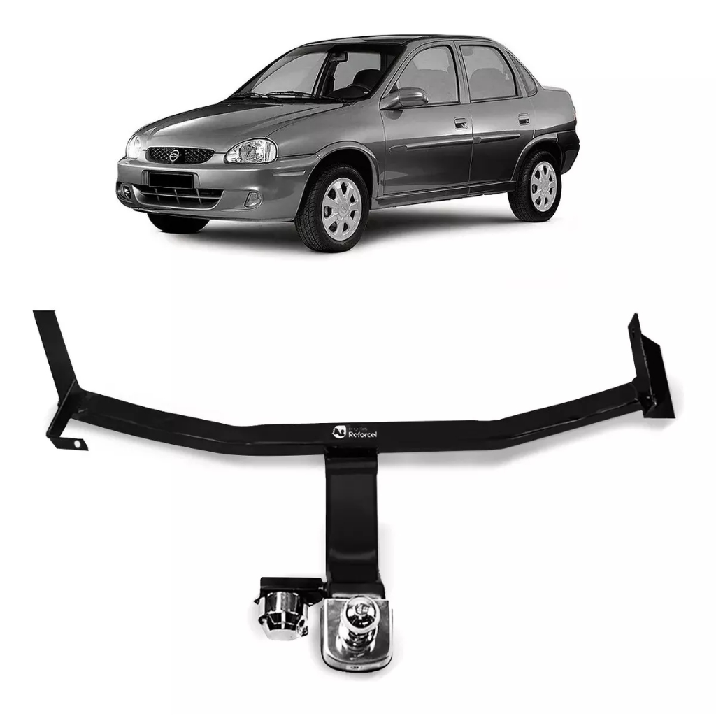 Engate Reboque Rabicho Corsa Sedan Classic 1991 A 2009 500kg