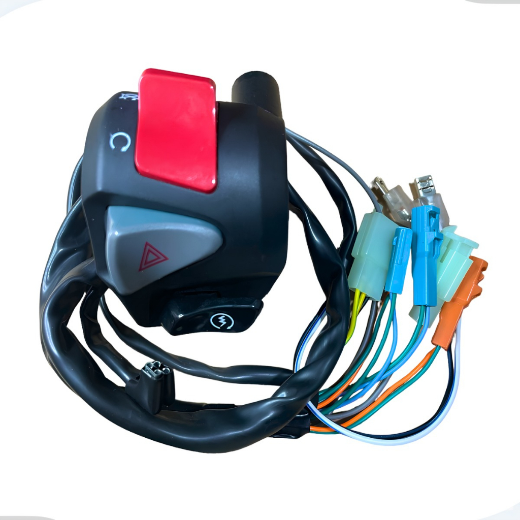 Punho Partida Pisca Alerta Cb500 Fan 150 Titan 160 Start 160 Com Plugs em Oferta na Shopee