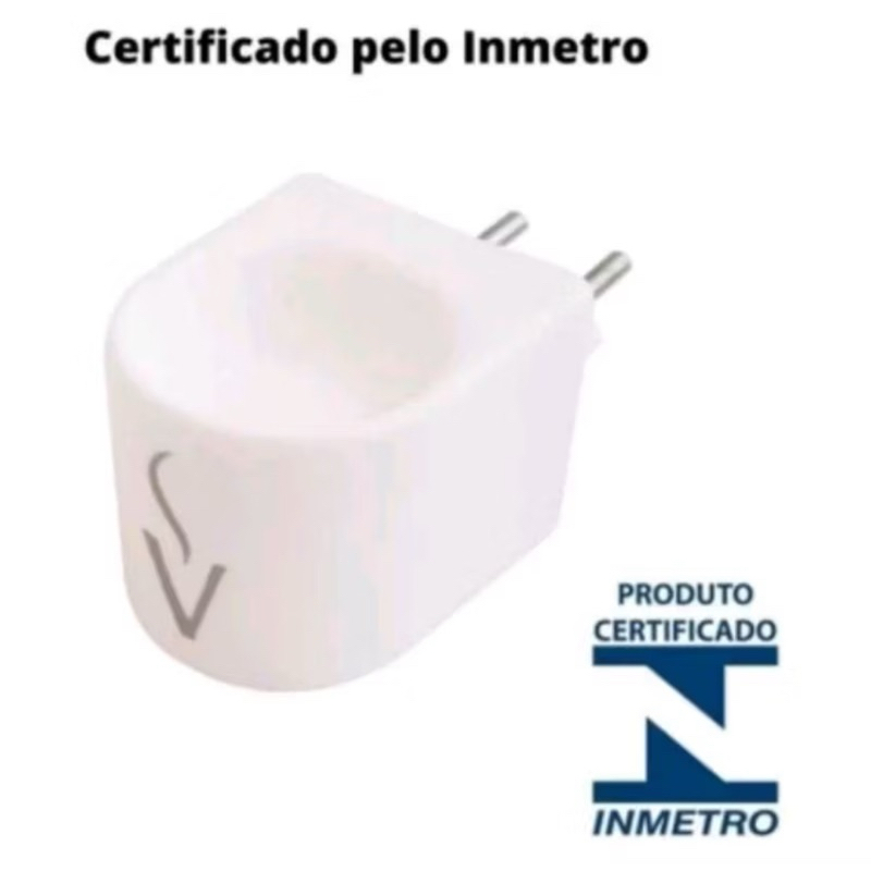 2 Aromatizador elétrico em Porcelana + 2 Essência a sua escolha - Difusor Aromaterapia Via Aroma — imagem 2 de 2