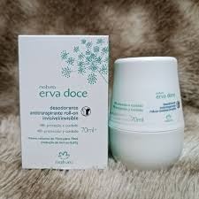Desodorante Natura roll on  Erva Doce