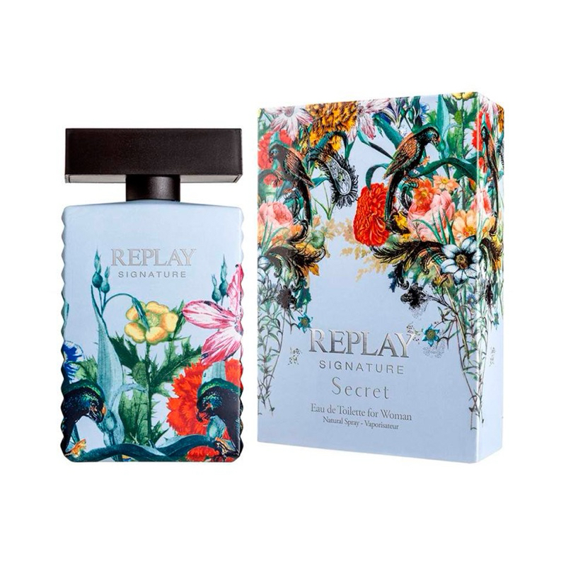 Perfume Replay Signature Secret Edt Feminino 100ml