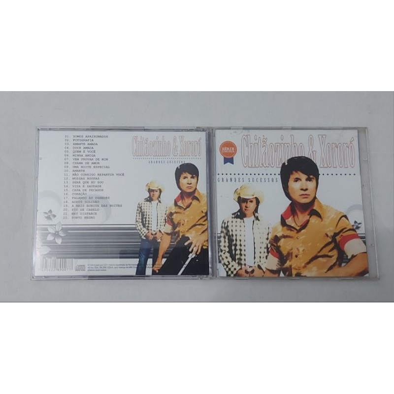 Cd Chitãozinho & Xororó Grandes Sucessos Série Limitada
