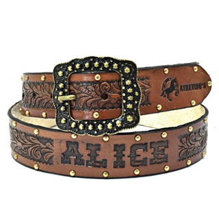 Cinto Country Personalizado Com Nome Feminino Atrevidu's em Oferta na Shopee