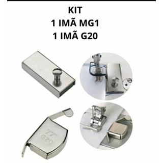 KIT 2 Peças 1  guia de costura grande + 1 imã tradicional para máquina de costura doméstica e industrial em Oferta na Shopee