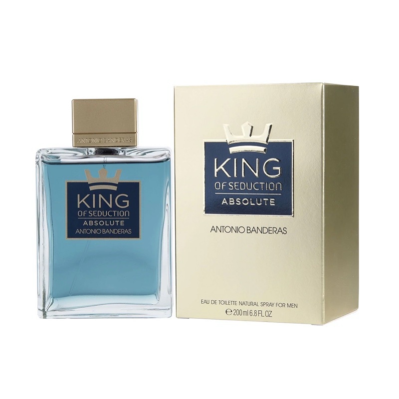 Perfume Antonio Banderas King Of Seduction Absolute EDT Masculino 200ml