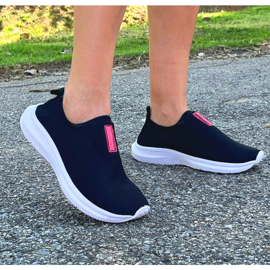 Tênis Meia Feminino Casual Calce facil confortável Caminhada Academia Corrida Super Promoção!