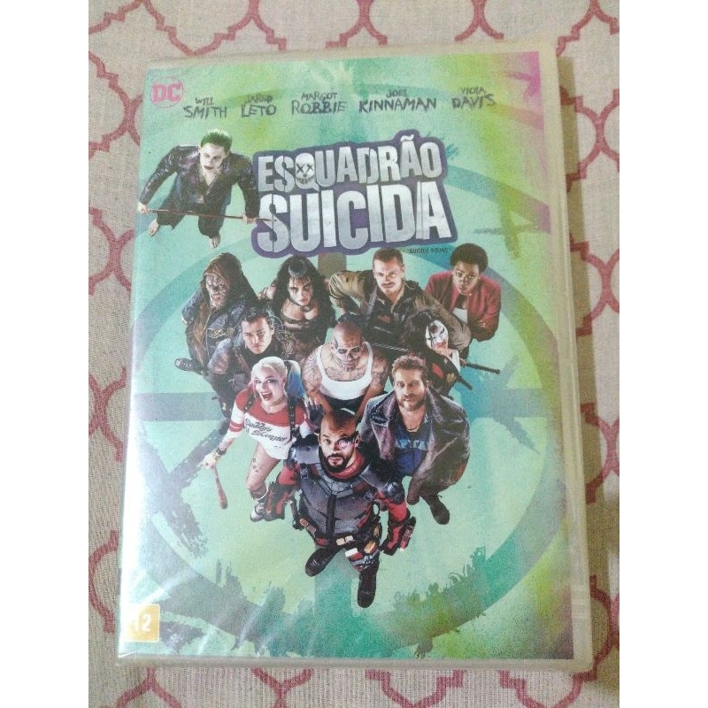 DVD Esquadrão Suicida - Novo Lacrado