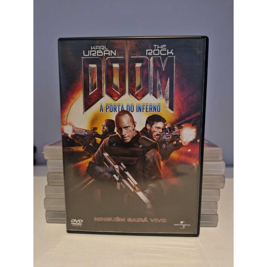 DOOM - A PORTA DO INFERNO - Karl Urban The Rock - DVD - Original
