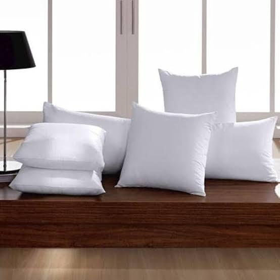 Kit Com 6 Refil De Almofada 45x45 Decorativa Casa Fibra Mista Ecológica Casa e Conforto