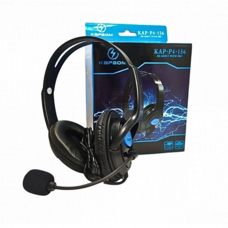 Fone de Ouvido Headset Gamer confortável Microfone cabo P2 1,2M