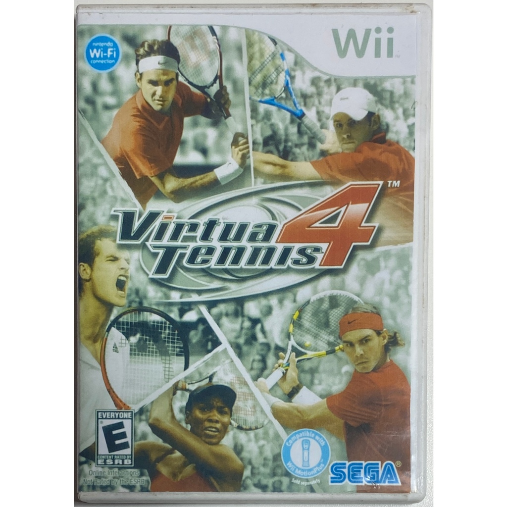 Virtua Tennis 4 - Nintendo Wii - Original - Mídia Física