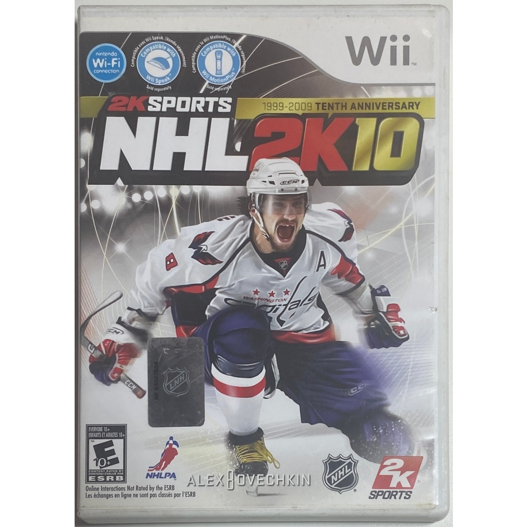 Nhl 2k10 - Nintendo Wii - Original - Mídia Física