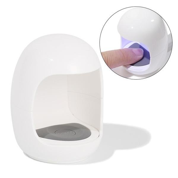 Mini Cabine Secador Unha Portátil Individual Rápido Esmalte c/ LED UV